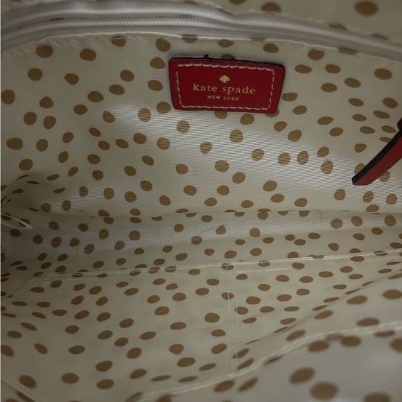 Kate Spade candy apple Red Chain Strap Clutch/ shoulder bag - Picture 5 of 6